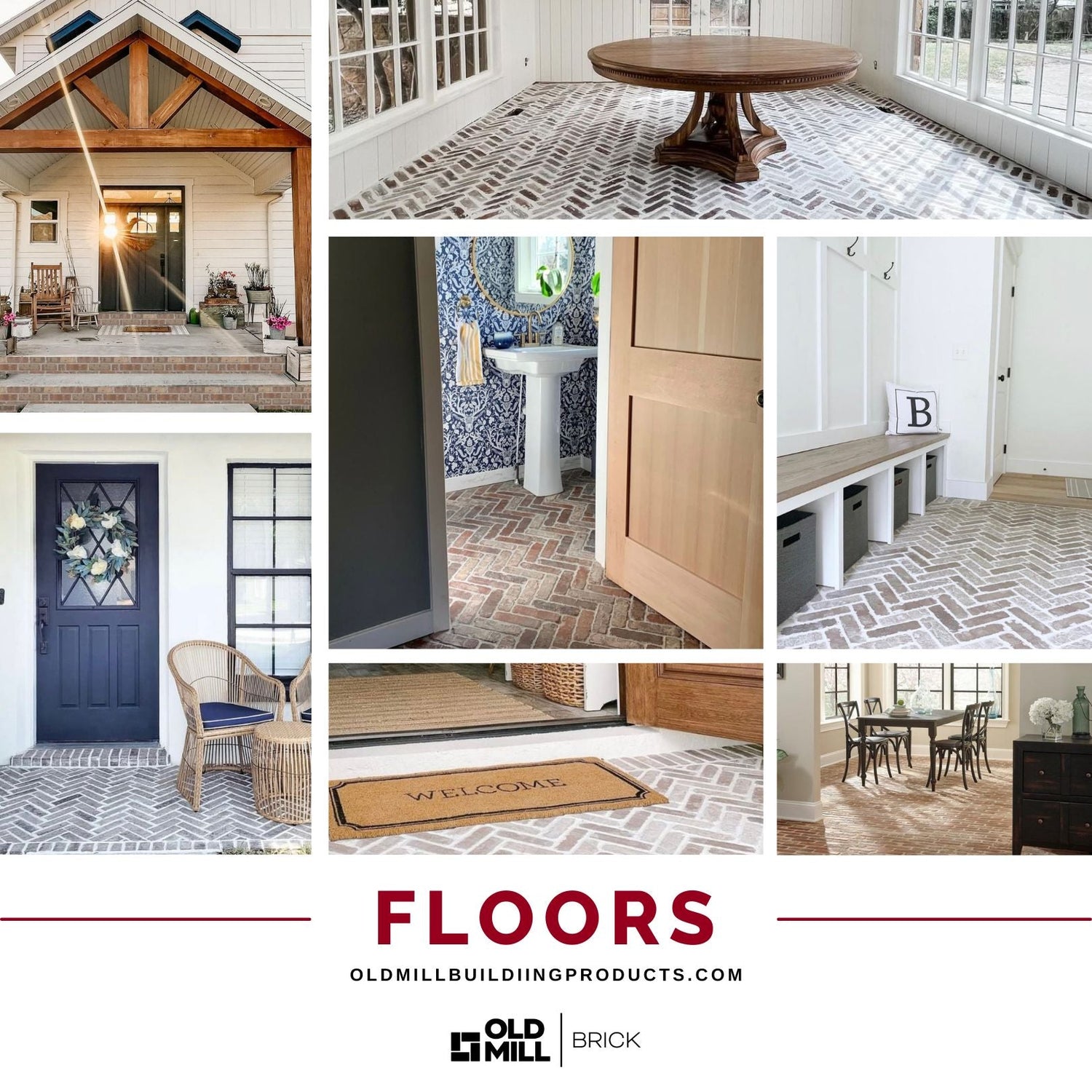 Thin Brick Floors: How to Install on Floors, Patios, and Stairs - Old Mill Building Products