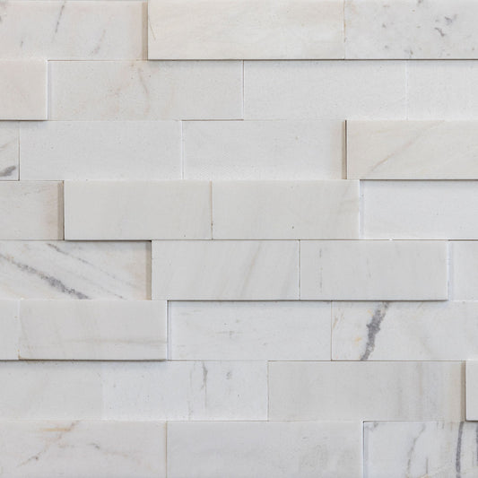 Aspen (Marble) - Stone Ledger Panels