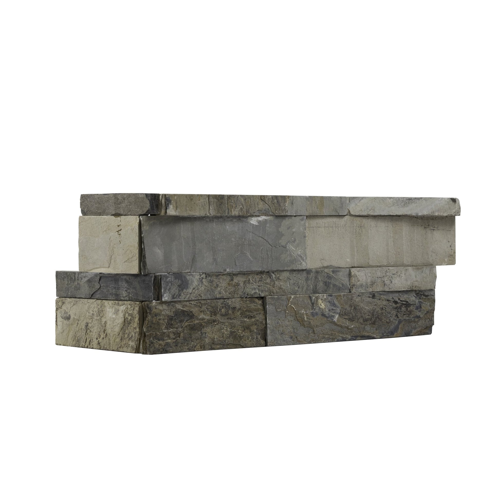 Rainier (Slate) - Stone Ledger Corners